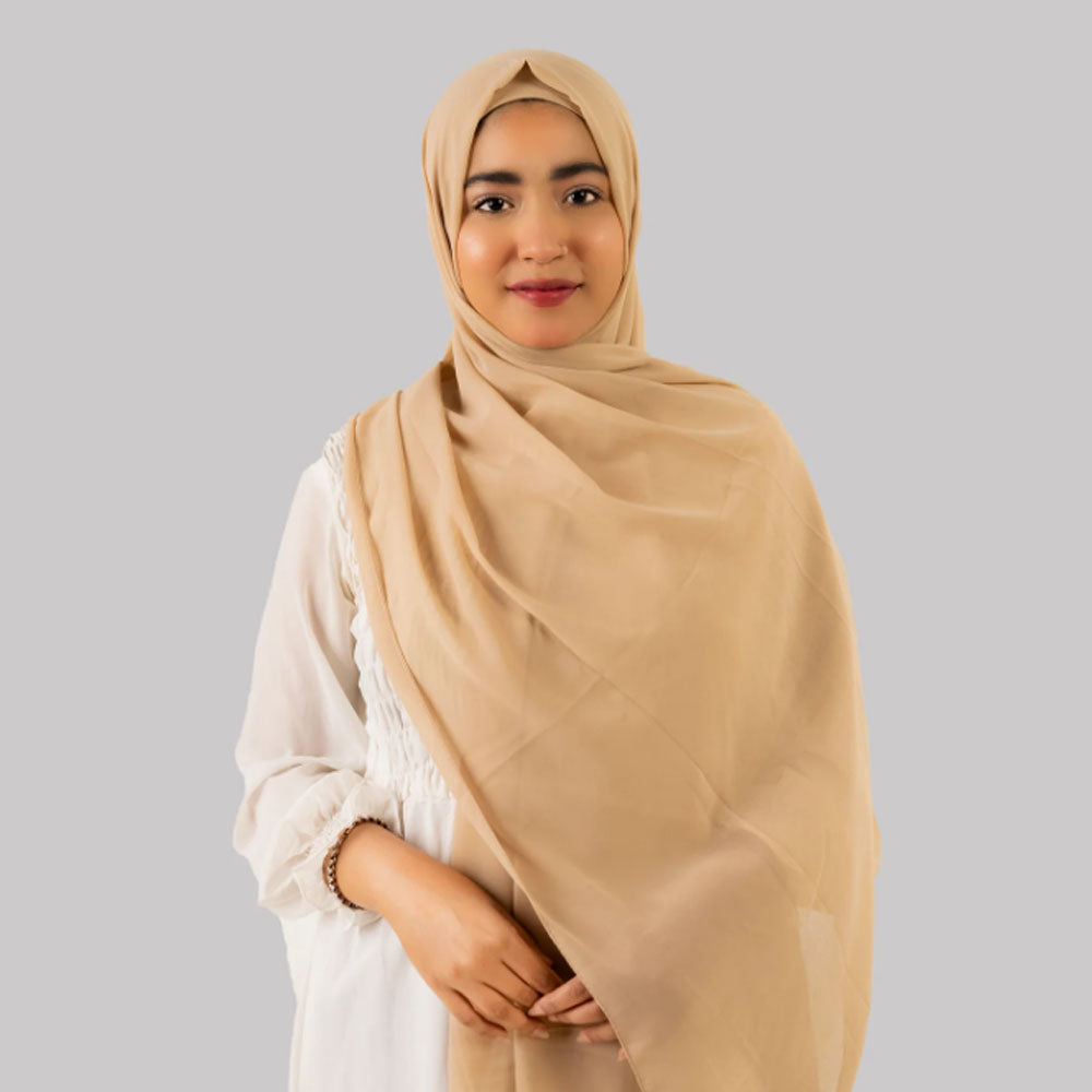 Instant Hijab With Attached Inner Cap - Design Code: ICAP-0010