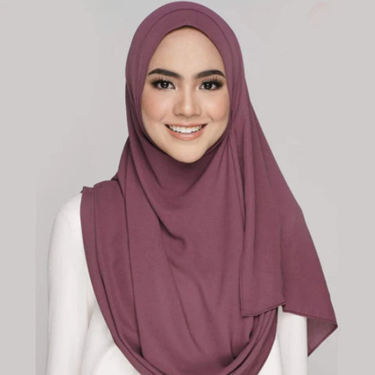 Instant Double Loop Hijab - Design Code: IH-0010