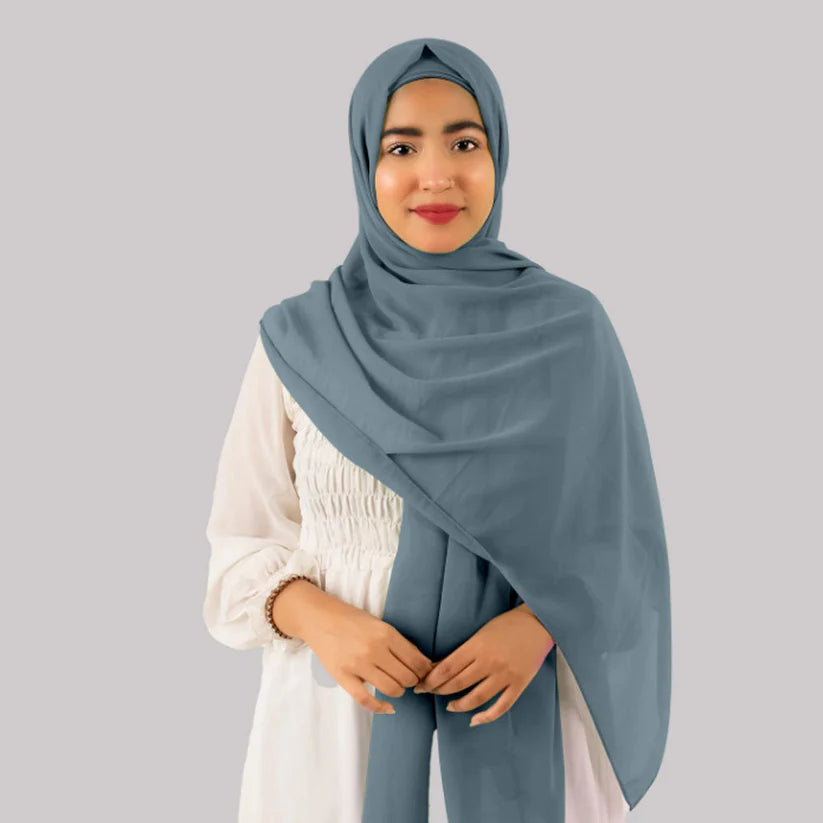 Instant Hijab With Attached Inner Cap - Design Code: ICAP-0008
