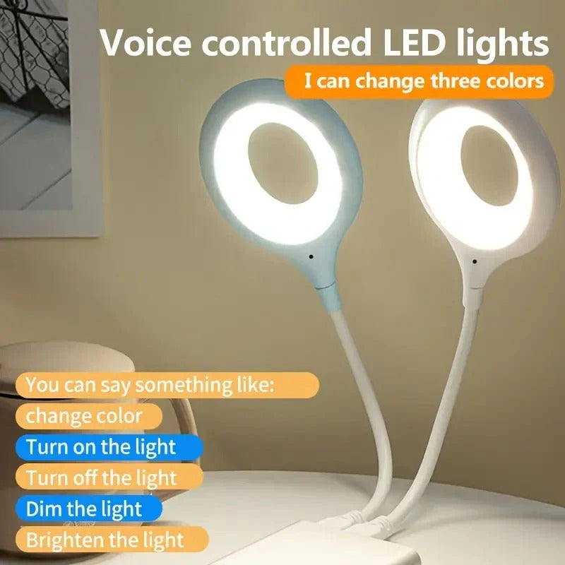 Voice Control LED Lamp | Smart LED USB lamp | Voice activated USB light