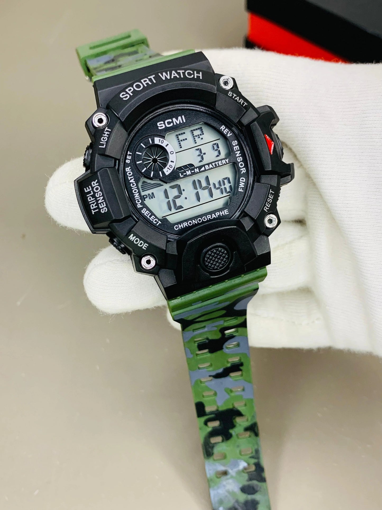 Army Tactical Digital Watch In 3 Colours